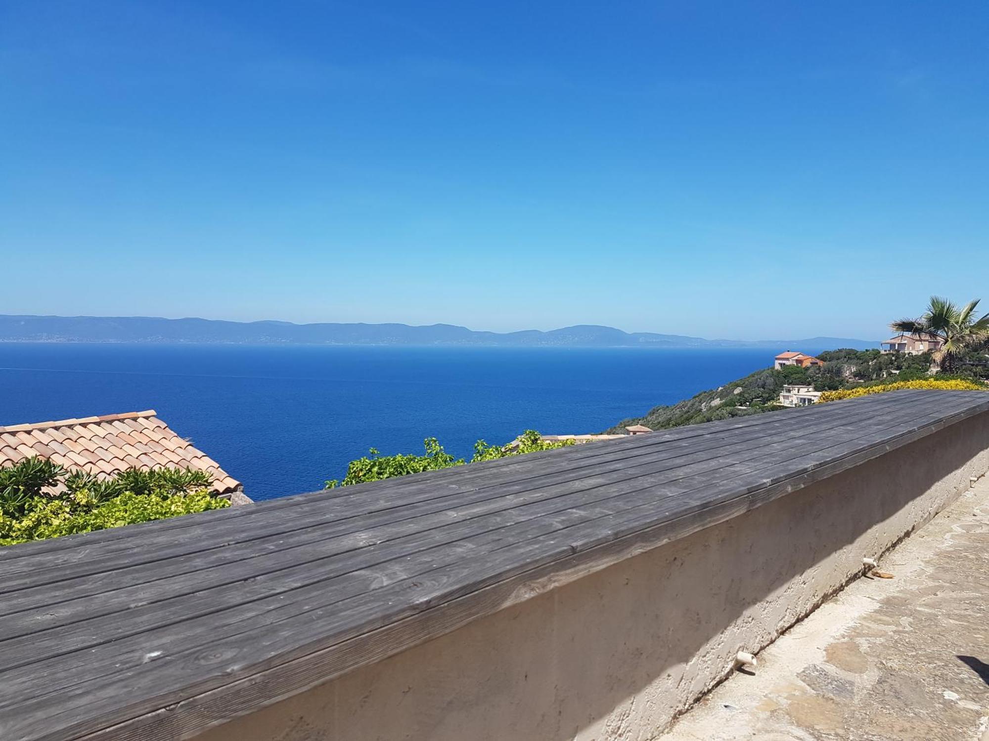 Studio climatisé île naturiste du Levant Hyères Extérieur photo